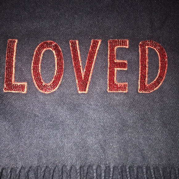 Gucci LOVED Scarf Silk blend Navy New with tags Made in Italy - Picture 3 of 6